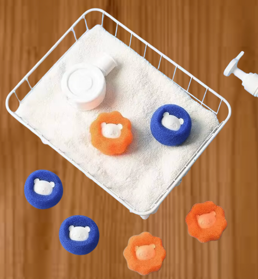 Wiederverwendbare Tierhaarentferner-Bälle für die Waschmaschine