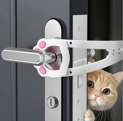 Verstellbarer Katzentür-Stopper – freier Zugang ohne Bohren, ohne Kleben