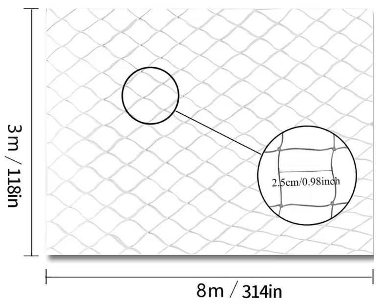 Transparentes Katzennetz für Balkon & Fenster – sicher & unauffällig
