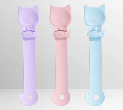 Leckerli-Löffel für Katzen – sauber, praktisch & effizient