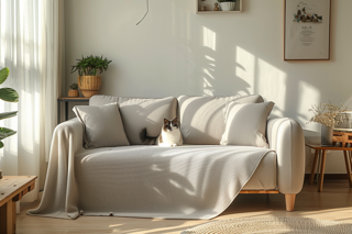 Wasserfeste Sofadecke